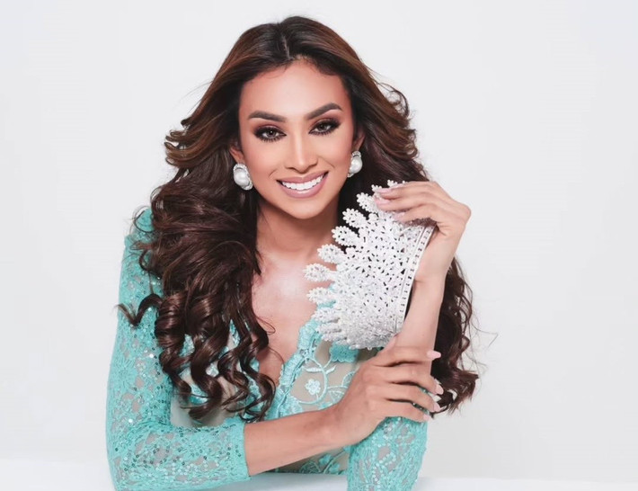 Tham gia Miss International Queen 2025, Tiffany thuộc nhóm thí sinh được đánh giá cao. Ảnh: Instagram Tiffany.