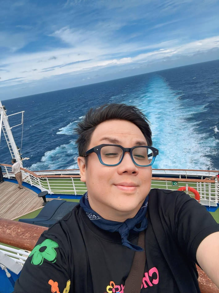 Gia Bảo chia sẻ, anh tạm tin Đạt G. “Thời gian còn dài, hy vọng người bạn này sẽ bên cạnh Ngọc mãi”, anh trai Bảo Ngọc chia sẻ. Ảnh: FB Gia Bảo.