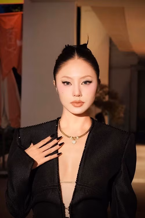 Theo Vietnamnet, Rima Thanh Vy từng lọt top 9 cuộc thi Hoa khôi Áo dài 2016. Ảnh: FB Rima Thanh Vy.