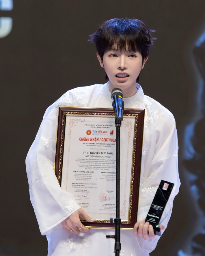 Ngày 29/12/2025, theo Vietnamnet, sự kiện Đức Phúc - đại diện Việt Nam vô địch Intervision 2025 có tên trong 20 đề cử nổi bật, được đưa ra đề cử để lựa chọn 15 sự kiện Văn học nghệ thuật tiêu biểu năm 2025.