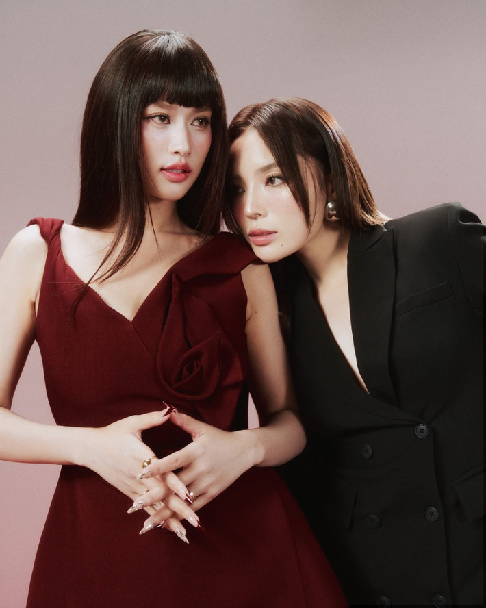 Thay vì chỉ xuất hiện trong các hoạt động trình diễn hình ảnh, hai người đẹp đều chủ động mở rộng hướng đi, thử sức ở nhiều lĩnh vực khác nhau trong showbiz. Ảnh: FB Thiên Ân.