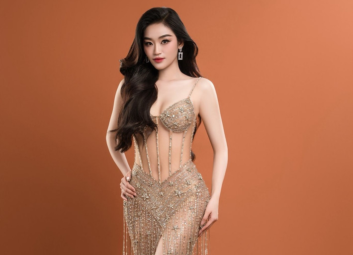 Nguyễn Thị Yến Nhi lọt top 5 Người đẹp diễn áo tắm đẹp nhất Miss Grand Vietnam 2025 do ban giám khảo bình chọn. Ảnh: FB Yến Nhi.