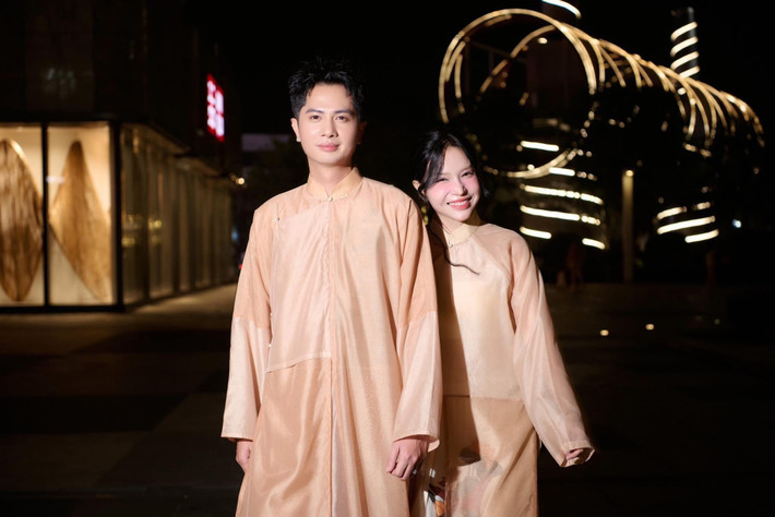 2 năm qua, Khả Như được người hâm mộ, đồng nghiệp ghép đôi với Huỳnh Phương. Ảnh: FB Khả Như.