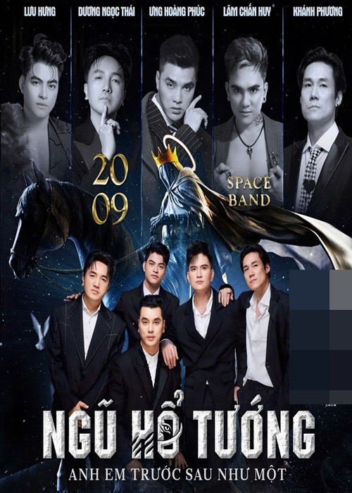 Theo Tiền Phong, Phòng An ninh mạng và Phòng chống tội phạm sử dụng công nghệ cao - Công an TPHCM triệu tập Ưng Hoàng Phúc, Khánh Phương, Dương Ngọc Thái, Lâm Chấn Huy và Lưu Hưng (các thành viên nhóm Ngũ hổ tướng) liên quan đến việc "đăng tải MV trên nền tảng mạng xã hội". Ảnh: FB Ưng Hoàng Phúc.