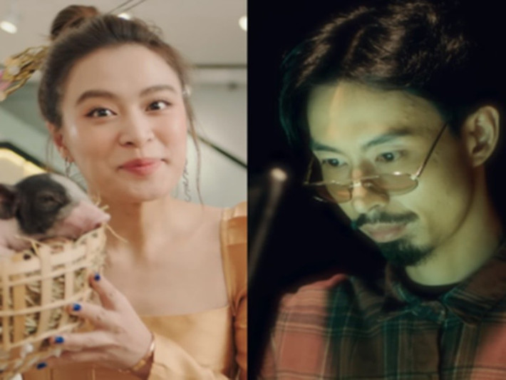 Hoàng Thùy Linh - Đen Vâu lần đầu hợp tác trong ca khúc Làm gì phải hốt ra mắt đầu năm 2020. Ảnh: Thể Thao Văn Hóa.