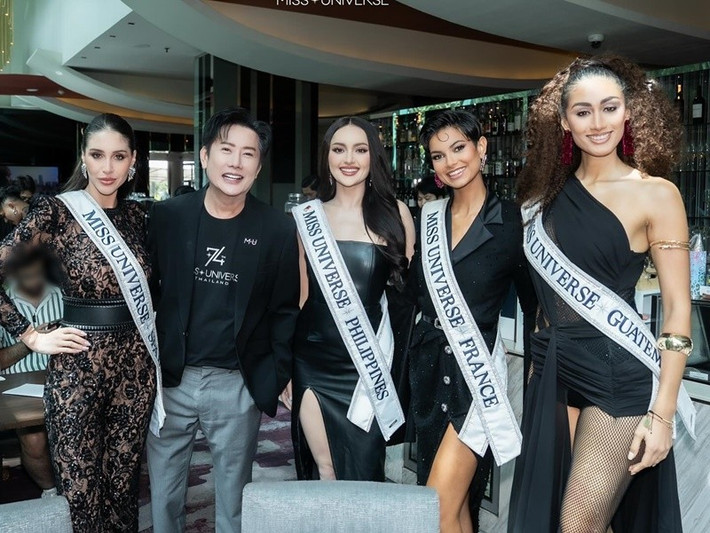 Theo Znews, chủ tịch Miss Universe tuyên bố sẽ hạn chế sự tham gia của ông Nawat tại Miss Universe 2025, nhấn mạnh ưu tiên của cuộc thi là đảm bảo mọi thí sinh đều cảm thấy an toàn, được tôn trọng. Ảnh: FB Nawat Itsaragrisil.