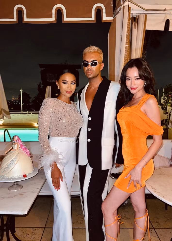 Deadline còn đề cập đến các dự án phim khác của Trúc Diễm khi cô hoạt động ở Mỹ như series The Sympathizer, Wifey Where Are You?, How To Fight In 6 Inches Heels. Ảnh: FB Trúc Diễm.