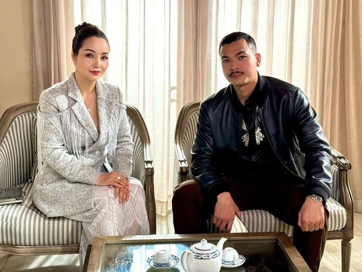 Sau 9 năm kể từ khi phát sóng bộ phim Những ngọn nến trong đêm phần 2 (năm 2016), Mai Thu Huyền quay trở lại với khán giả màn ảnh nhỏ khi đóng phim Mặt trời lạnh. Ảnh: FB Mai Thu Huyền.