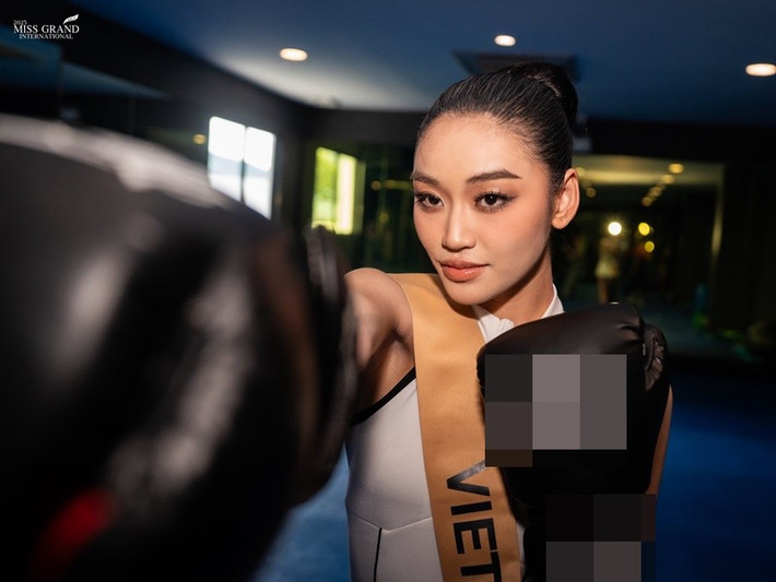 Trước đó, Yến Nhi vắng mặt trong top 15 phần thi Tài năng ở cuộc thi. Ảnh: Miss Grand International.