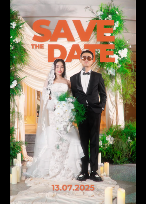 Trên trang cá nhân, Bảo Ngọc - vợ cũ Hoài Lâm cho biết, cô và Đạt G muốn các khách mời trong đám cưới mặc trang phục theo tông màu đen, kem, nâu và da. Ảnh: FB Bảo Ngọc.