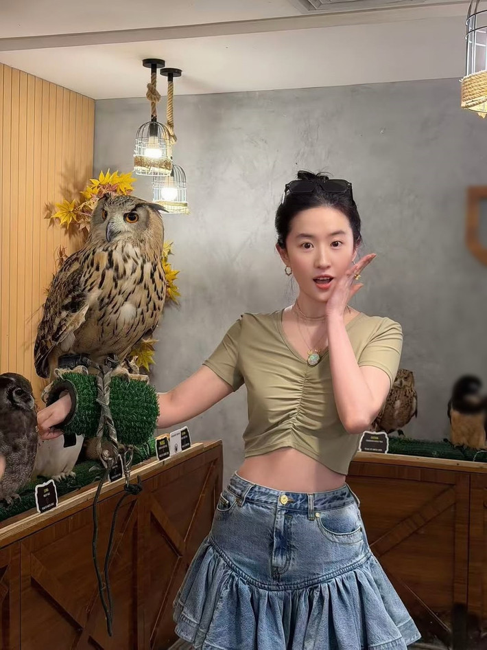 Ở tuổi 38, Lưu Diệc Phi vẫn giữ được vẻ ngoài trẻ trung đáng kinh ngạc.