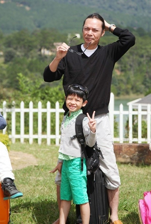 Từ năm 2014 đến năm 2015, Trần Tú tham gia chương trình Bố ơi! Mình đi đâu thế mùa 1. Trong chương trình, con trai Trần Lực lém lỉnh, đáng yêu. Ảnh: Người Đưa Tin.