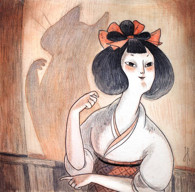 Loài ma mèo trong văn hóa Nhật Bản và giai thoại đáng sợ - Hình 4 Loai ma meo trong van hoa Nhat Ban va giai thoai dang so-Hinh-4