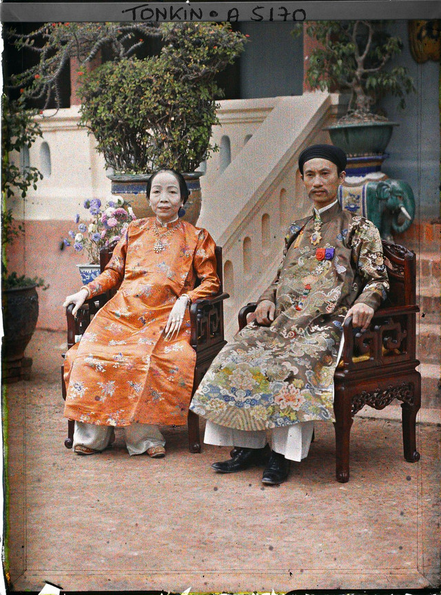 Khung cảnh làng quê tỉnh Hà Đông năm 1915 qua loạt ảnh màu quý - Hình 8 Khung canh lang que tinh Ha Dong nam 1915 qua loat anh mau quy-Hinh-8