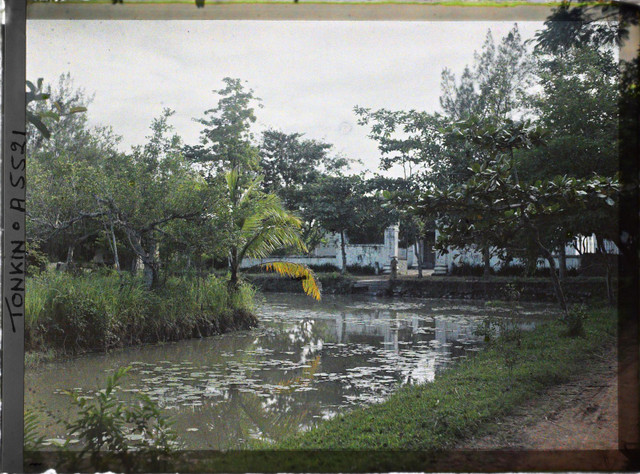 Khung cảnh làng quê tỉnh Hà Đông năm 1915 qua loạt ảnh màu quý - Hình 15 Khung canh lang que tinh Ha Dong nam 1915 qua loat anh mau quy-Hinh-15