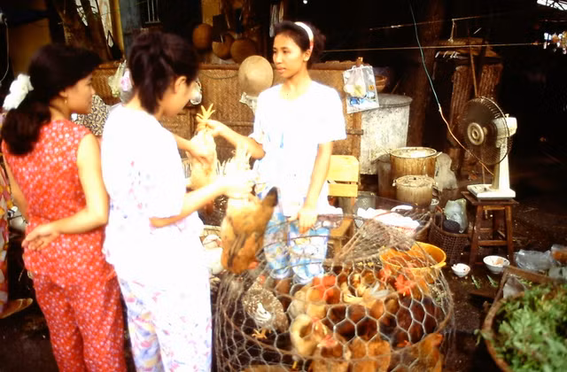 Cuoc song nhon nhip o khu pho co Ha Noi nam 1995-Hinh-5