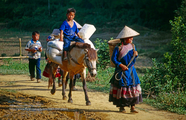 Loạt ảnh không thể rời mắt ở Lào Cai năm 1998 - Hình 15 Loat anh khong the roi mat o Lao Cai nam 1998-Hinh-15