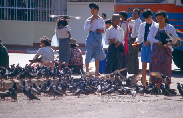 Cuoc song soi dong o thu do cua Myanmar nam 1992-Hinh-2
