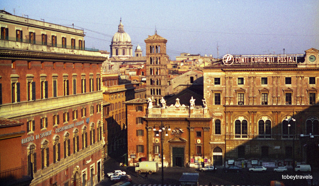 Du ngoạn thành phố Roma năm 1982 qua loạt ảnh hiếm Du ngoan thanh pho Roma nam 1982 qua loat anh hiem