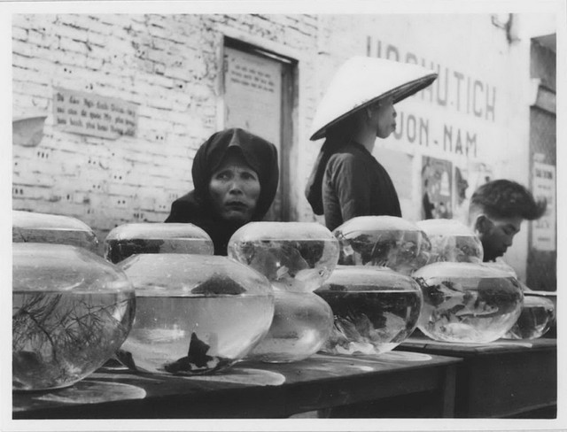 Bộ ảnh quý hiếm về chợ Tết Nguyên Đán Ất Mùi 1955 - Hình 3 Bo anh quy hiem ve cho Tet Nguyen Dan At Mui 1955-Hinh-3