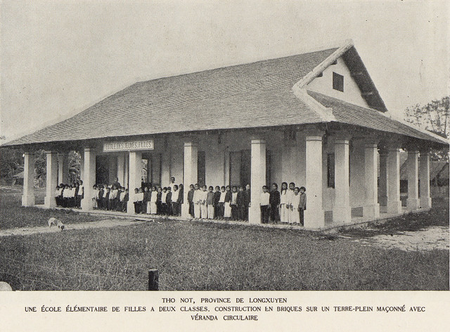 Loạt ảnh hiếm về trường học ở Việt Nam thập niên 1920 - Hình 7 Loat anh hiem ve truong hoc o Viet Nam thap nien 1920-Hinh-7
