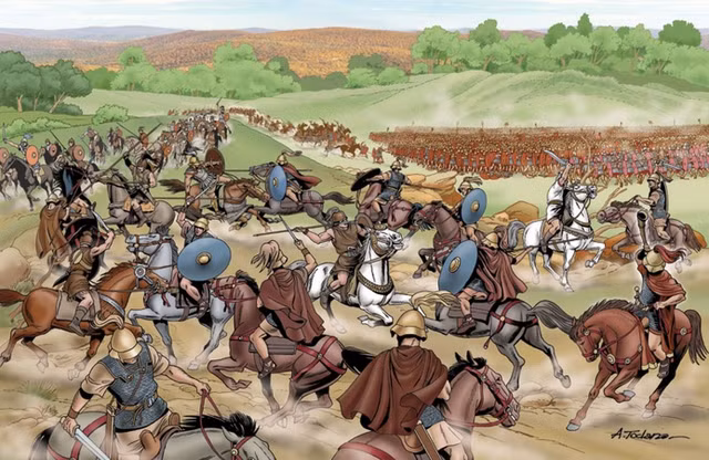 Vi sao quan La Ma thua dau don trong tran chien tren song Trebia?