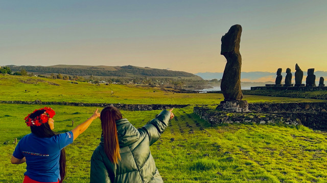 Bí ẩn các bức tượng Moai trên đảo Phục Sinh - Hình 9 Bi an cac buc tuong Moai tren dao Phuc Sinh-Hinh-9