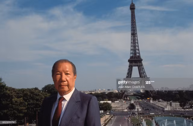 Anh hiem ve tuoi gia ben nguoi vo Phap cua cuu hoang Bao Dai