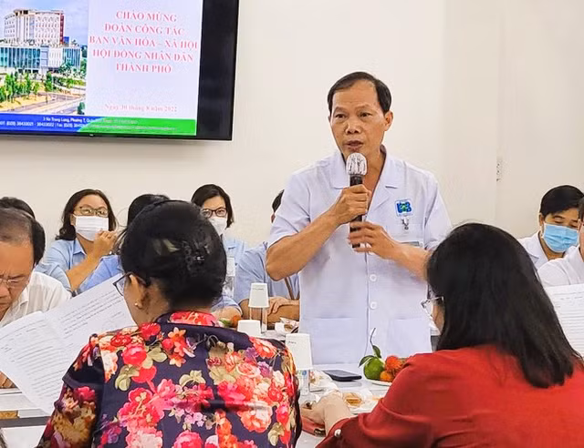 Co so 2 Benh vien Ung buou TP HCM can ho tro 158 ti dong
