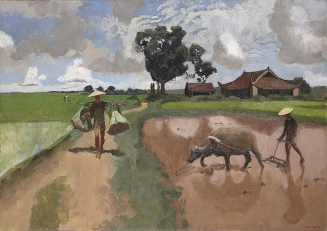 Loạt tranh về Việt Nam xưa qua ngòi bút của họa sĩ Pháp - Hình 2 Loat tranh ve Viet Nam xua qua ngoi but cua hoa si Phap-Hinh-2