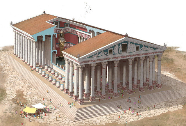 Biết gì về thành phố cổ Ephesus với loạt kiến trúc đồ sộ? - Hình 5 Biet gi ve thanh pho co Ephesus voi loat kien truc do so?-Hinh-5