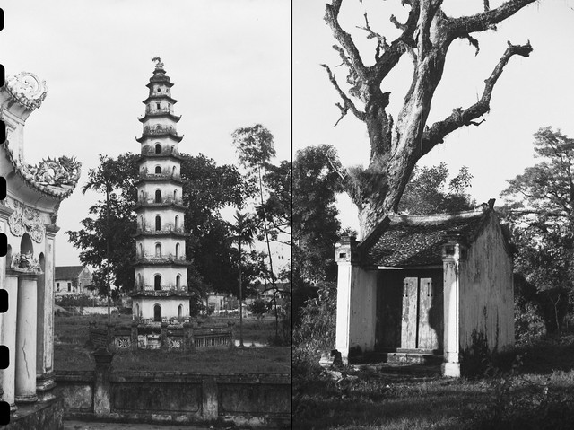 Loạt ảnh quý về chùa Liên Phái ở Hà Nội năm 1952 - Hình 4 Loat anh quy ve chua Lien Phai o Ha Noi nam 1952-Hinh-4