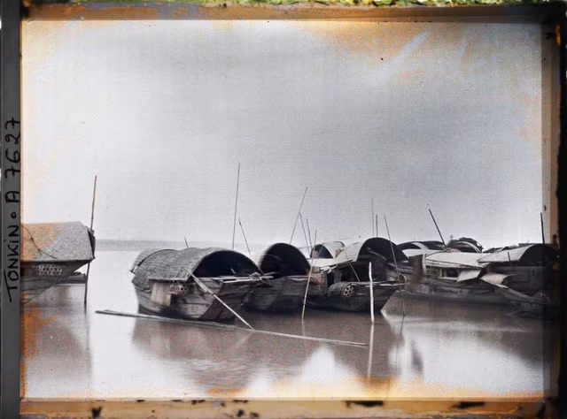 Loat anh kho quen ve song Hong va cau Long Bien nam 1915-Hinh-10