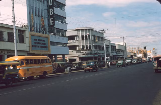Cuoc song nhon nhip o Thu do cua Philippines nam 1954