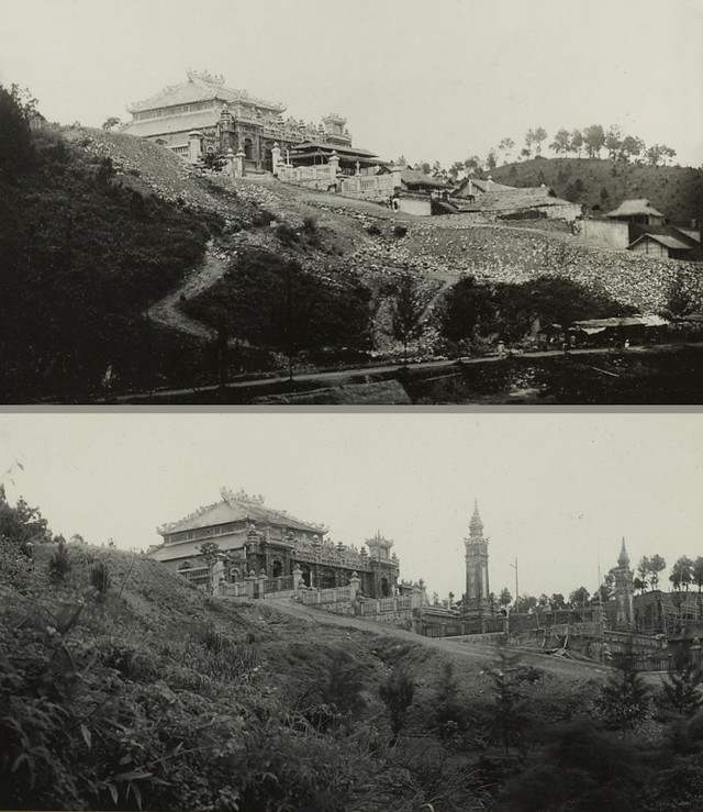 Ảnh hiếm về công trường xây dựng lăng Khải Định - Hình 2 Anh hiem ve cong truong xay dung lang Khai Dinh-Hinh-2