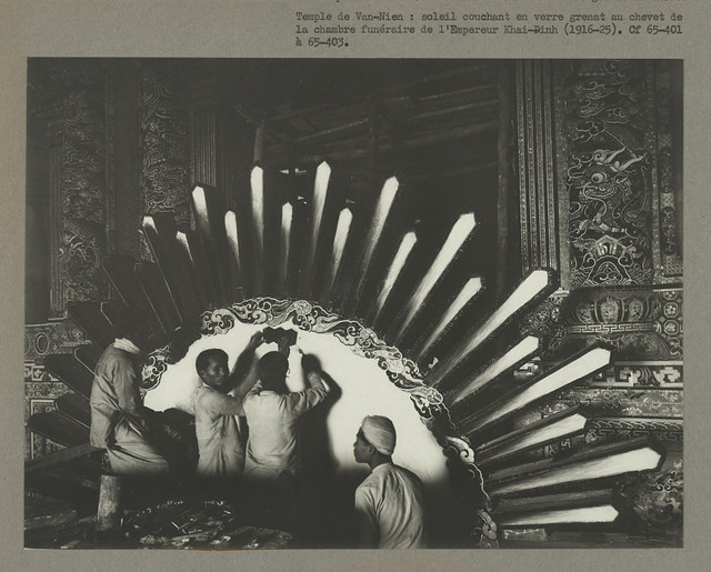 Ảnh hiếm về công trường xây dựng lăng Khải Định - Hình 6 Anh hiem ve cong truong xay dung lang Khai Dinh-Hinh-6