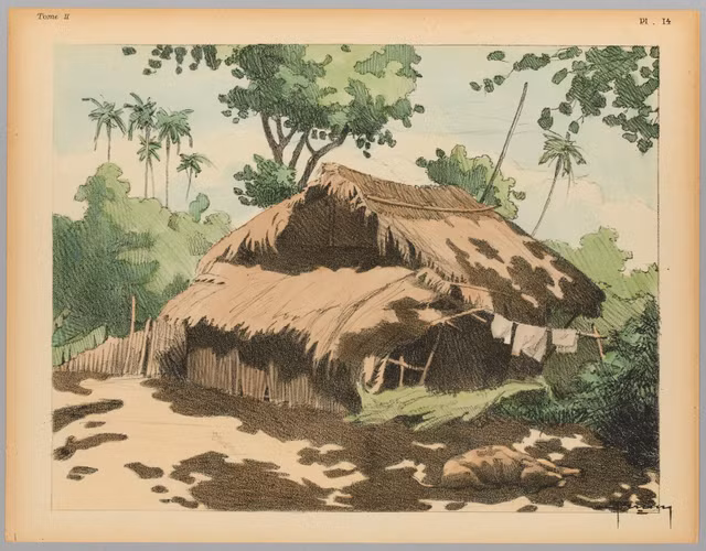 Tranh màu chân thực về cuộc sống xưa ở vùng nông thôn Nam Bộ Tranh mau chan thuc ve cuoc song xua o vung nong thon Nam Bo