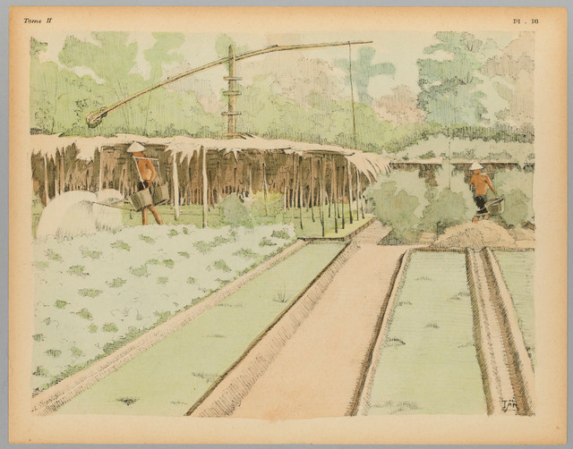 Tranh màu chân thực về cuộc sống xưa ở vùng nông thôn Nam Bộ - Hình 3 Tranh mau chan thuc ve cuoc song xua o vung nong thon Nam Bo-Hinh-3