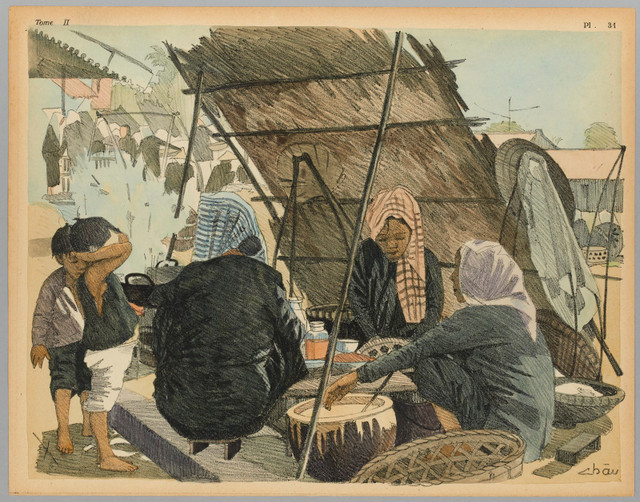 Tranh màu chân thực về cuộc sống xưa ở vùng nông thôn Nam Bộ - Hình 10 Tranh mau chan thuc ve cuoc song xua o vung nong thon Nam Bo-Hinh-10