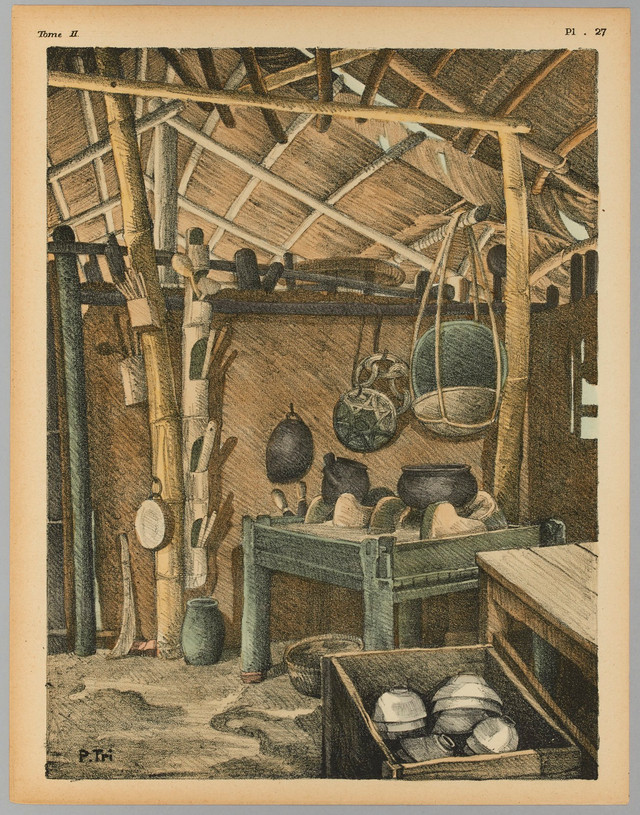 Tranh màu chân thực về cuộc sống xưa ở vùng nông thôn Nam Bộ - Hình 7 Tranh mau chan thuc ve cuoc song xua o vung nong thon Nam Bo-Hinh-7