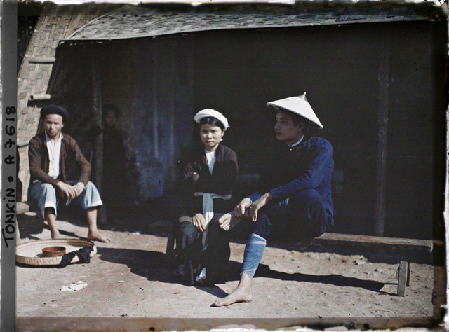 Ảnh màu hiếm có của người dân Hà Nội năm 1916 Anh mau hiem co cua nguoi dan Ha Noi nam 1916