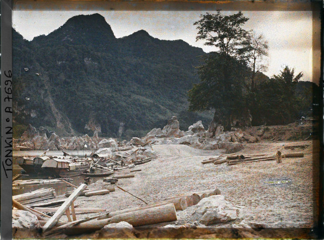 Những tấm hình 'độc' về ghềnh đá khổng lồ trên sông Đà năm 1916 - Hình 8 Nhung tam hinh 'doc' ve ghenh da khong lo tren song Da nam 1916-Hinh-8