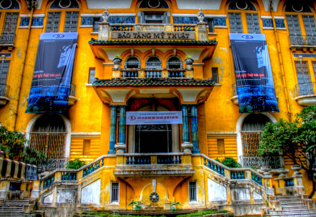 Ngắm báu vật kiến trúc của Sài Gòn xưa - Bảo tàng Mỹ thuật TP.HCM - Hình 2 Ngam bau vat kien truc cua Sai Gon xua - Bao tang My thuat TP.HCM-Hinh-2