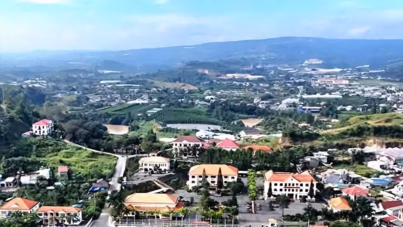 Một góc khu vực Lâm Hà.