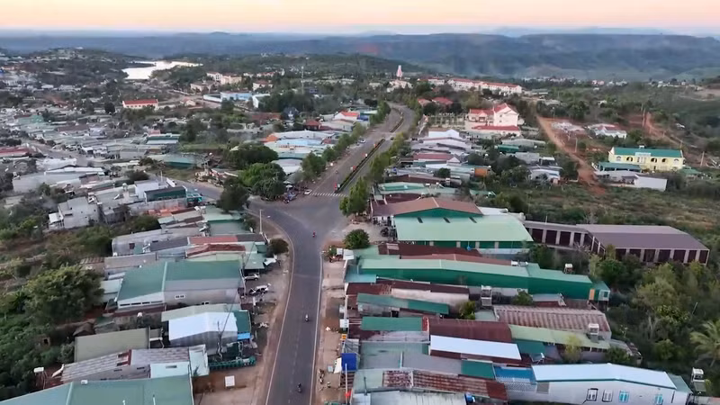 Một góc của xã Quảng Khê, tỉnh Lâm Đồng.