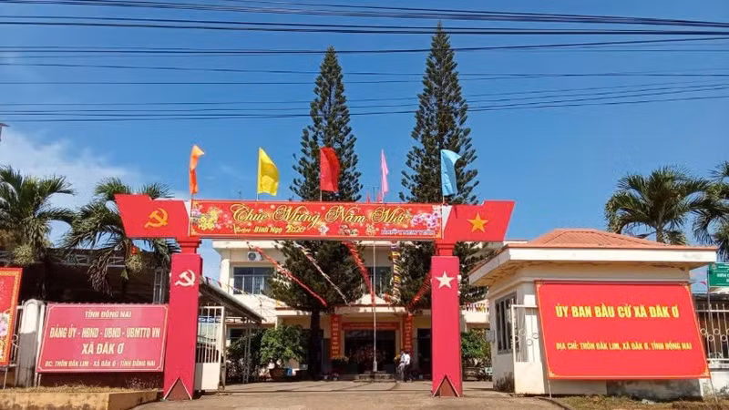 Cận cảnh gói thầu giao thông xã Đăk Ơ trị giá hơn 2,5 tỷ đồng 