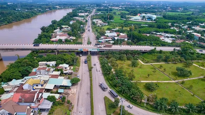 Một góc của xã Tân An.