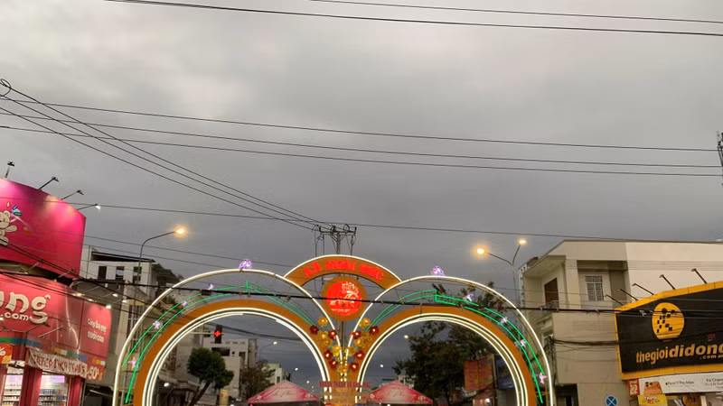 Một góc xã Hoài Đức, tỉnh Lâm Đồng.