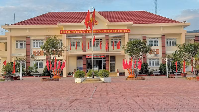 Trụ sở UBND phường Đông Ninh Hòa, tỉnh Khánh Hòa.