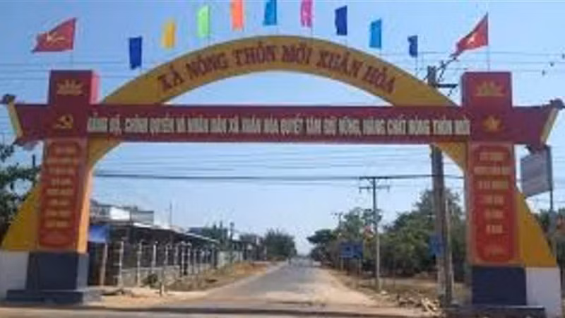 Đạt Thành Nguyên trúng gói thầu xây lắp hơn 2,4 tỷ đồng tại xã Xuân Hòa 